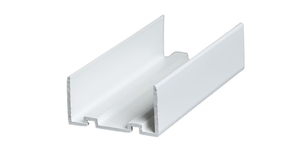 U DE SOL NERVURE 80mm BLANC CU 80 N